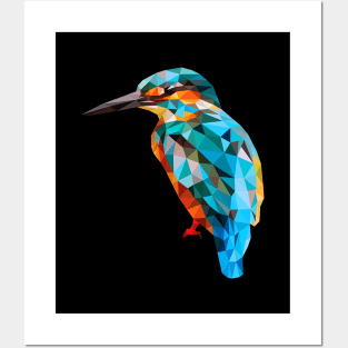 Kingfisher Bird Posters and Art